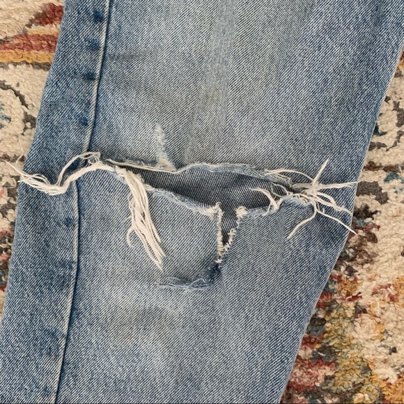 Zara Ripped Mom Jeans - Picture 3 of 5